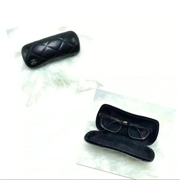 Chanel prescription glasses and quilted case - Picture 1 of 15